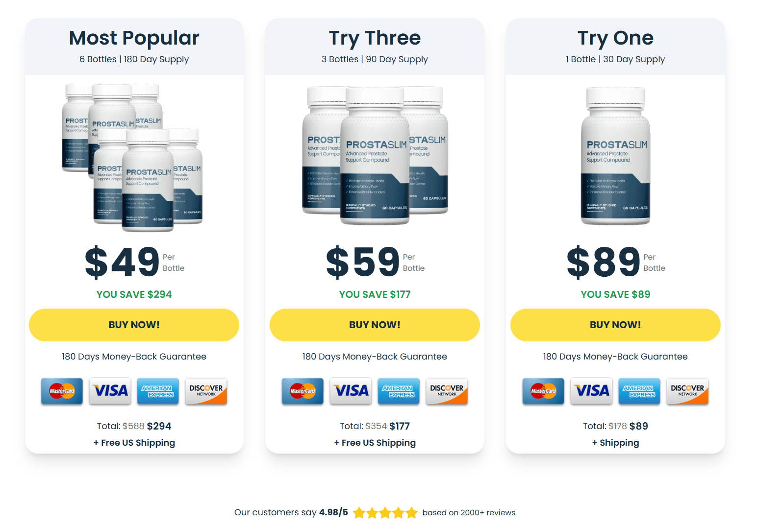 ProstaSlim discounts